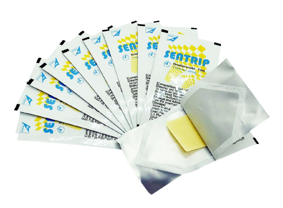 센트립구강용해필름 20mg 개별 포장 제품